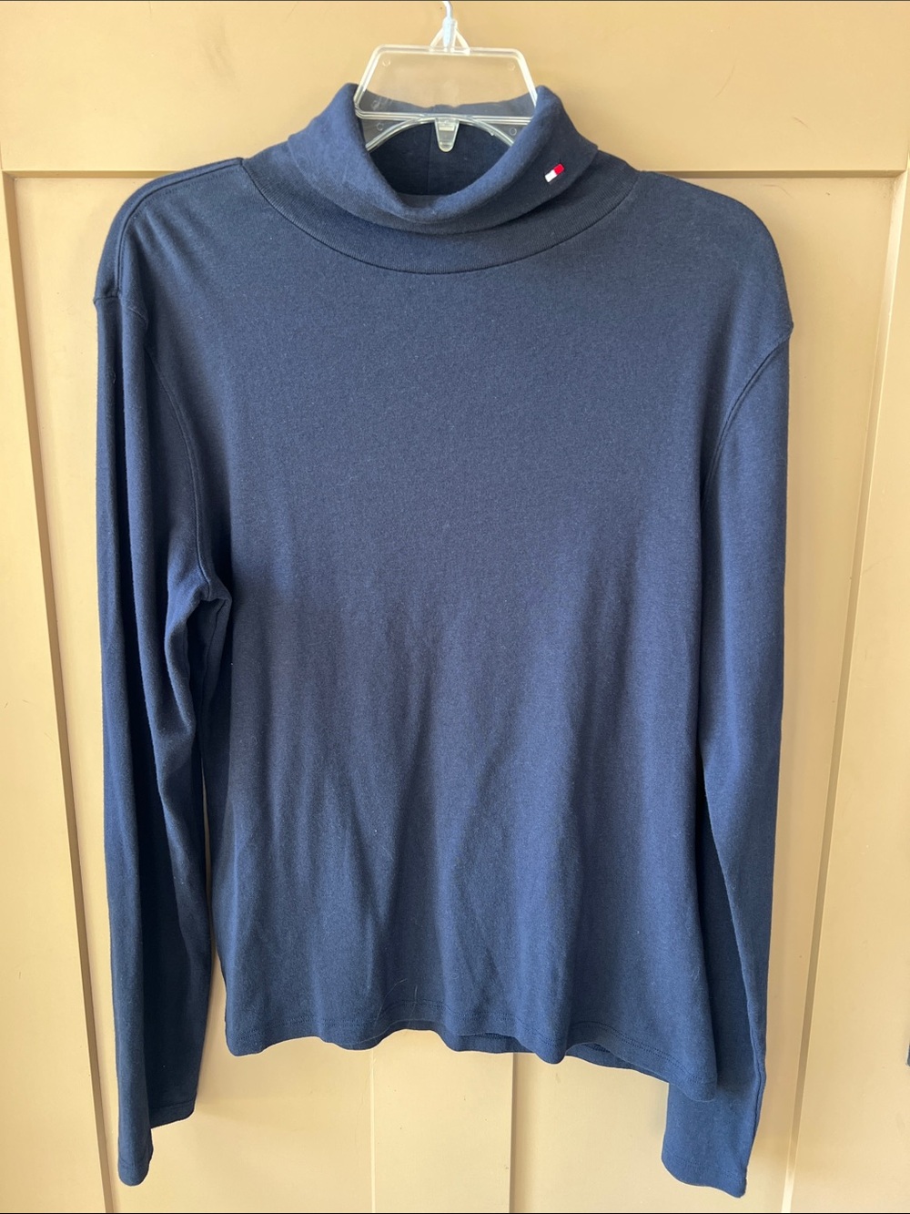 Tommy Hilfiger New w Tag Sz L Vintage ‘01 Cotton Navy Turtleneck